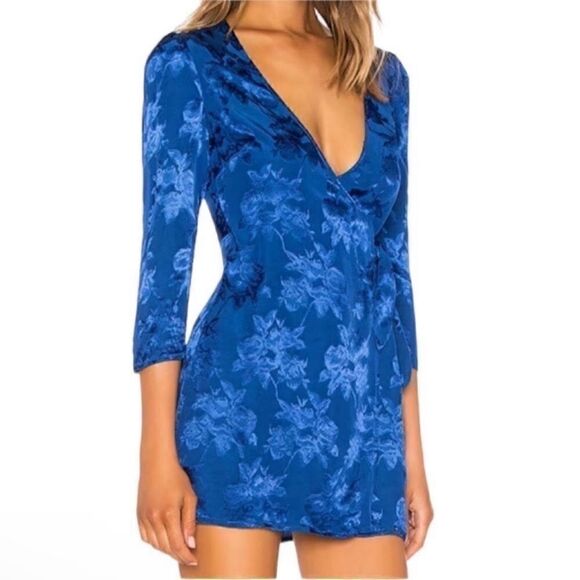 Majorelle Mini Cobalt Blue Dress(Size Small) - Picture 1 of 11